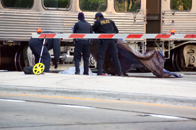 Photos: Pedestrian Struck And Killed By Train In Tinley Park